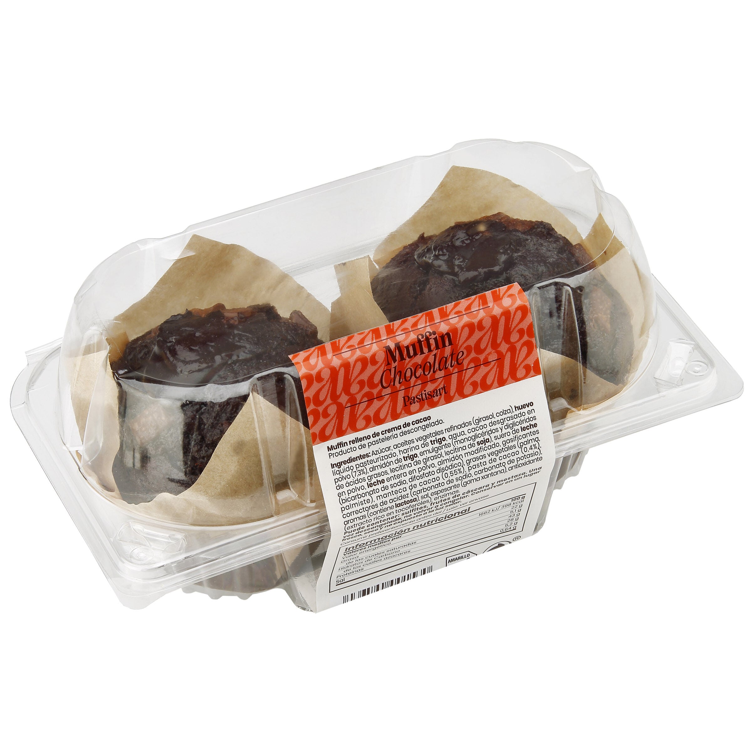 Muffin Pastisart 240g Chocolate