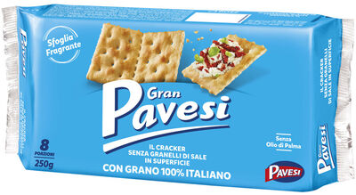 Crackers Gran Pavesi 250g sin sal
