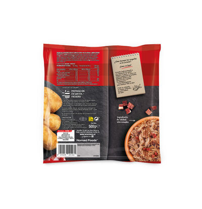 Croquetas artesanas cocido y jam&oacute;n serrano La Cocinera 500g