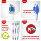 Cepillo de dientes Colgate ZigZag limpieza profunda, medio, 3uds