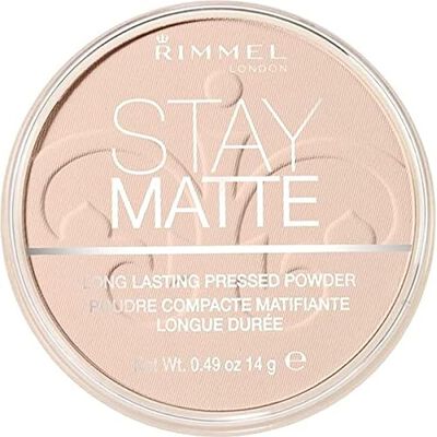 Maquillaje polvo compacto Rimmel Stay Matte 008