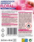 Ambientador minispray Lanta aparato + 3 recambios Floral