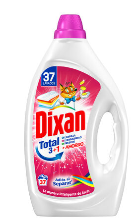 Detergente líquido Dixan 37lavados adiós separar