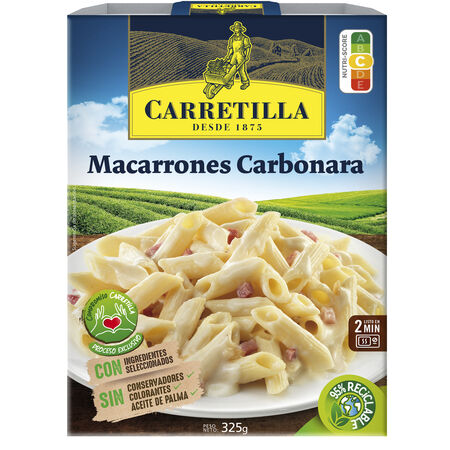 Macarrones Carretilla 325g carbonara