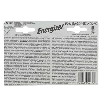 Pila Energizer AAA lr03 6+2 uds