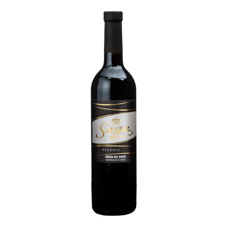 Vino tinto DO Ribera del Duero Saga reserva