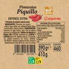 Pimientos de piquillo enteros sin gluten Alipende 390g