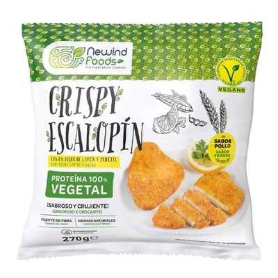 Escalopín crispy vegetal Newind Foods 270g