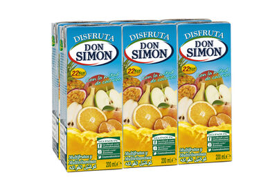 Néctar sin azúcar multifrutas Disfruta pack 6