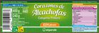 Coraz&oacute;n de alcachofa Alipende 10/14 240g