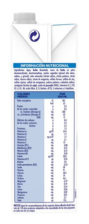 Leche líquida continuación Nativa 2 1l