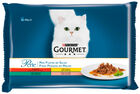 Comida h&uacute;meda gato Purina pack 4