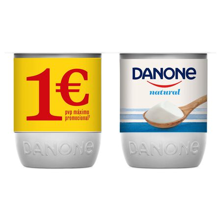 Yogur Danone pack 4 natural