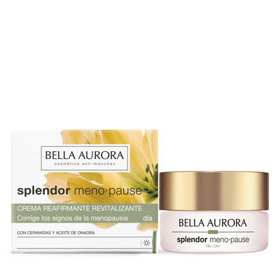 Crema de d&iacute;a reafirmante revitalizante Bella Aurora 30ml Splendor Meno-Pause