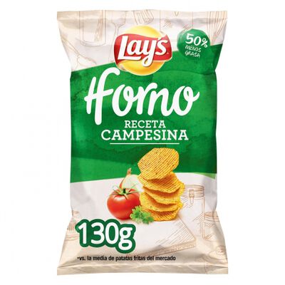 Patatas fritas horno Lays 130g campesina
