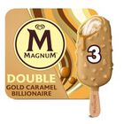 Helado Magnum 3 uds double gold caramel billionaire