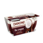 Copa de chocolate y nata Danone pack 2