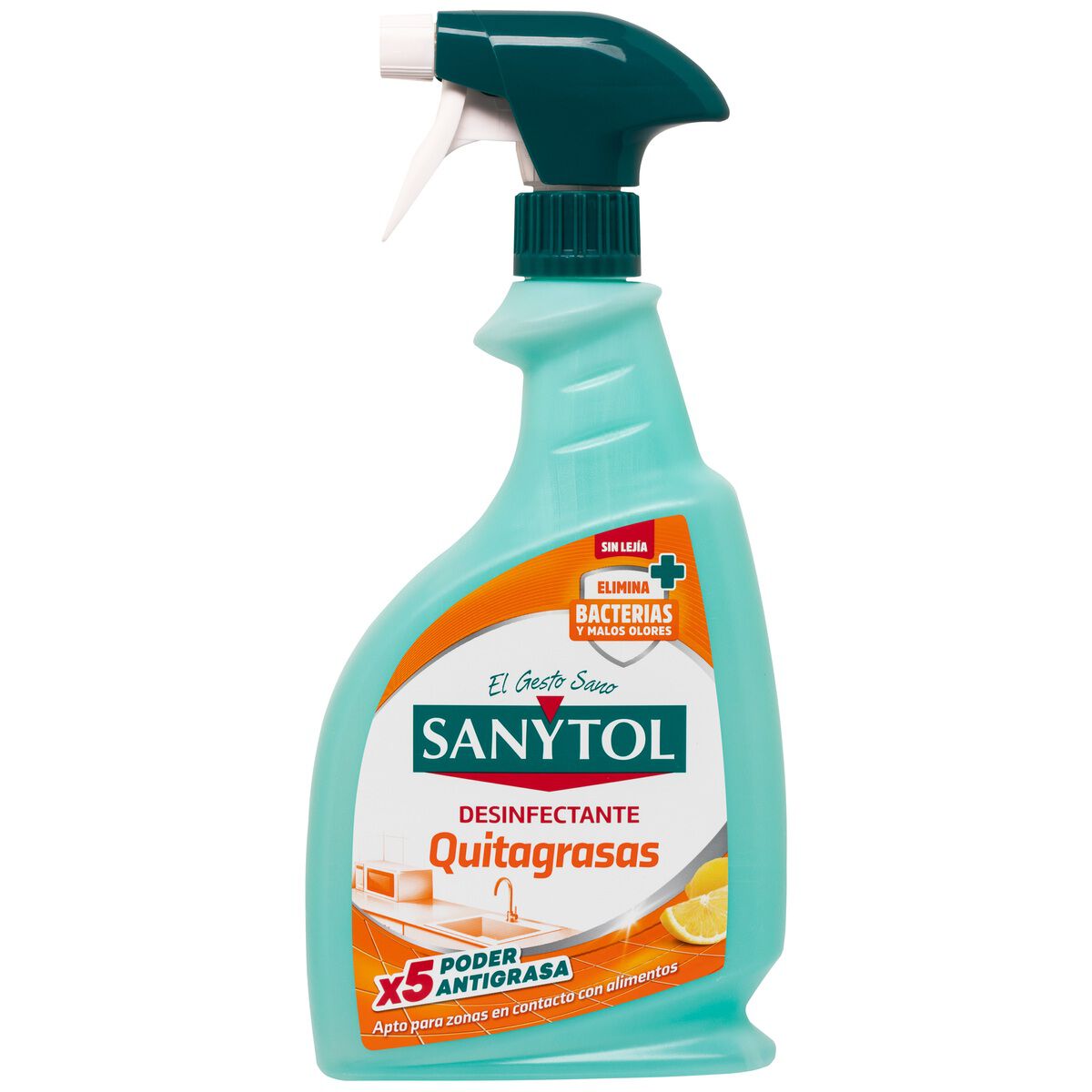 Limpiador desinfectante Sanytol 750ml cocina
