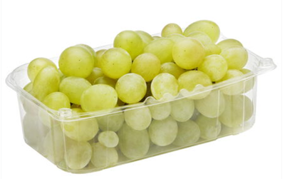 Uva blanca sin semilla bandeja 500g