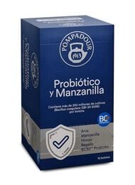Infusión probiotic-manzanilla Pompadour 15 Unid