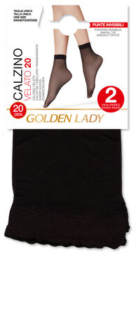 Tobillero 20D Golden Lady  T-U 2U Negro