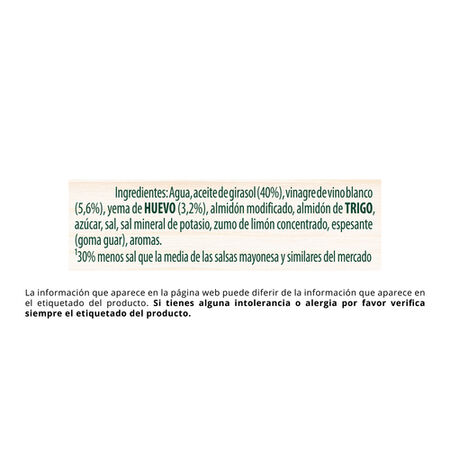 Salsa Calvé 430ml fina casera