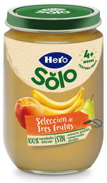 Tarro Hero Solo frutas 190g