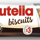 Galletas biscuits rellanas de Nutella 3unid