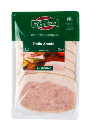 Pollo asado al horno La Carlote&ntilde;a 150g