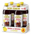 Tinto verano 0,0% D.Simon 1,5L P4 Lim&oacute;n