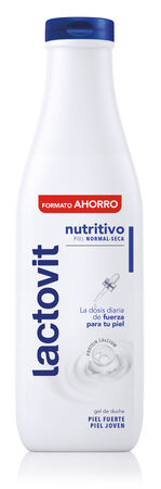 Gel de ducha Lactovit 750ml Nutritivo para piel Normal-Seca