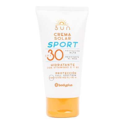 Crema solar Bodyplus FPS 30 sport