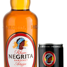 Ron A&ntilde;ejo Negrita 70cl + lata negra cola