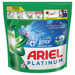Detergente cápsulas Lenor Ariel Pods 10 lavados