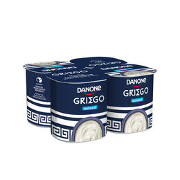 Yogur estilo griego Danone pack 4 natural 4 ud