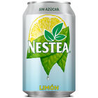 Refresco té negro Nestea sin azúcar lata 33cl limón
