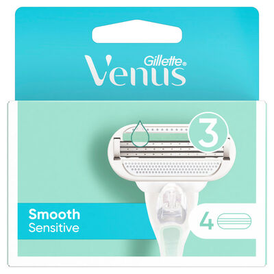 Hoja de afeitar Venus Gillette 4 uds Sensitive