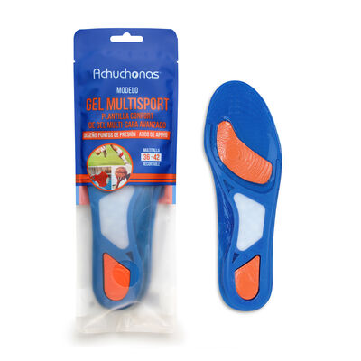 Plantilla de gel multisport Achuchonas talla única
