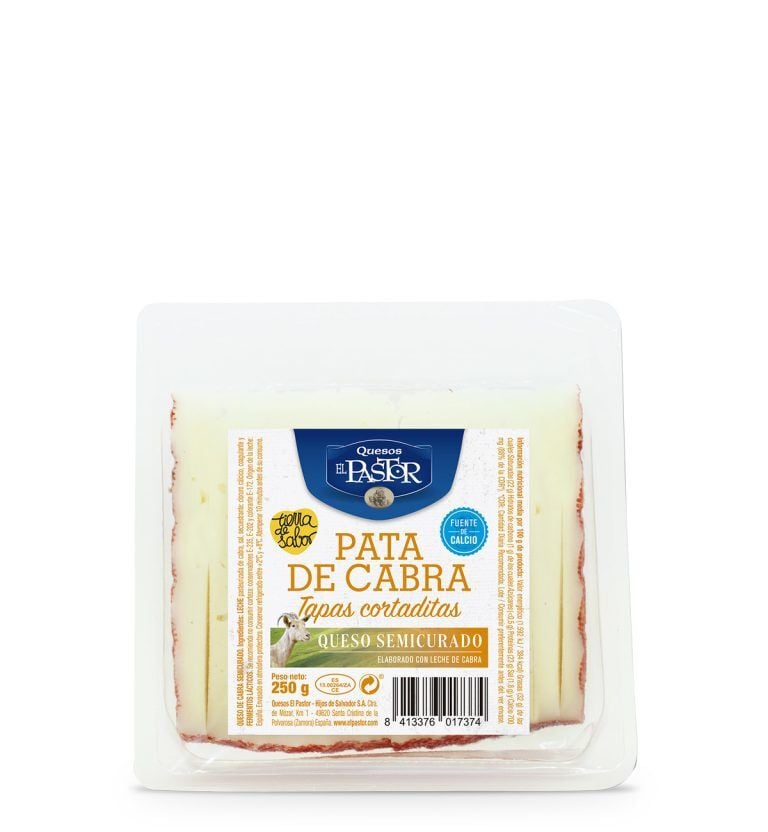 Queso Cabra Semi Cortado Pastor 140G