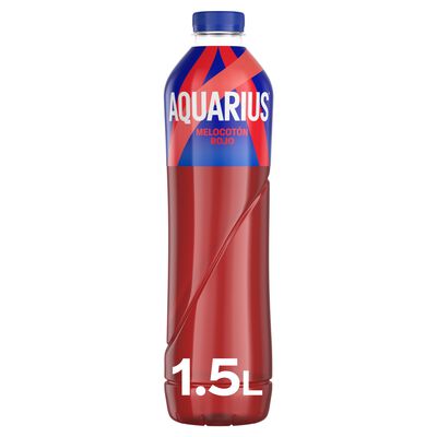 Bebida isotónica de melocotón rojo Aquarius 1,5l