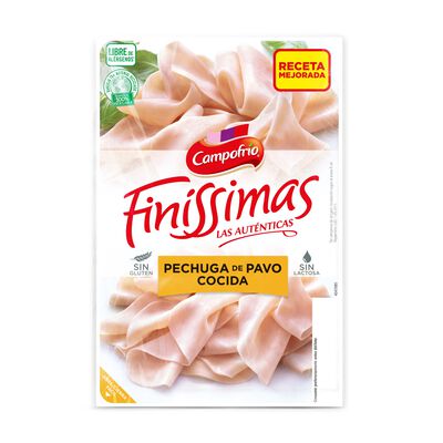 Pechuga de pavo en lonchas finas finissimas Campofr&iacute;o 115g