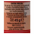 Cayena Alipende 45g molida