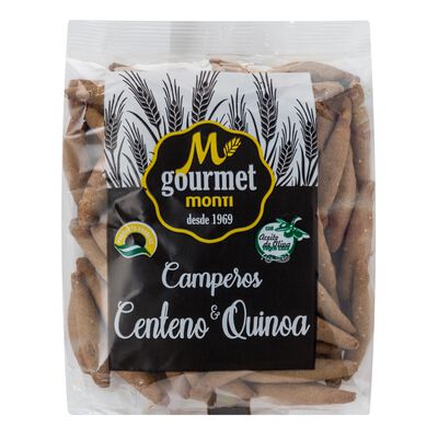 Picos camperos Gourmet 120g de centeno y quinoa