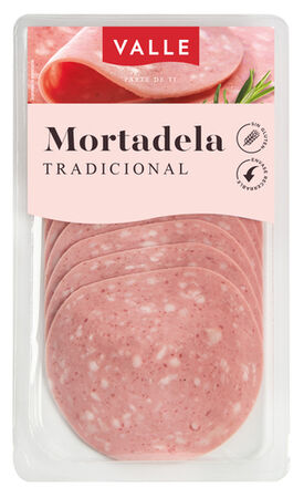 Mortadela calidad extra en lonchas Valle 150g
