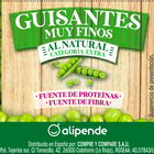 Guisantes Alipende tarro cristal 215g muy finos