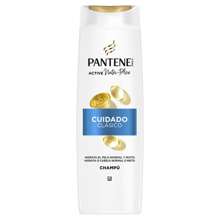 Champú Pantene pro-V 325ml active nutri-plex cuidado clásico