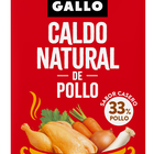 Caldo natural de pollo Gallo 1l