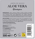 Jab&oacute;n de manos con dosificador Bodyplus 500ml aloe vera