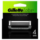 Hojas de afeitar gillette 4 unidades recambio labs