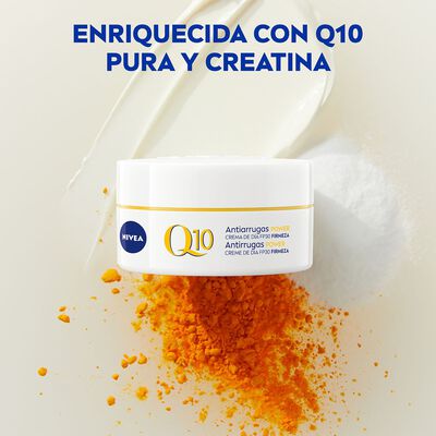 Crema facial de d&iacute;a Nivea Q10 50ml power SPF 30 antiarrugas